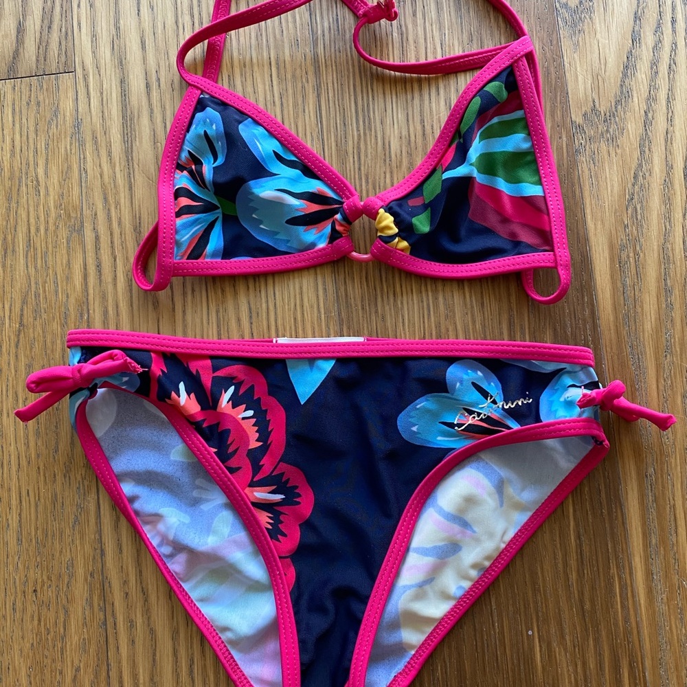 Catimini Two-Piece Bathing Swimming Suit Size 7